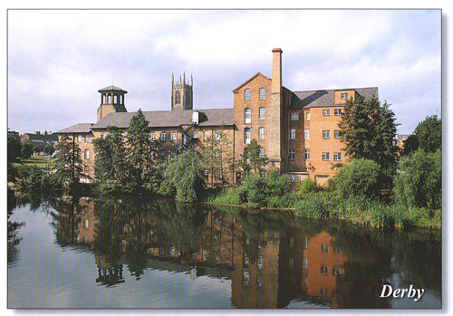 Derby postcards
